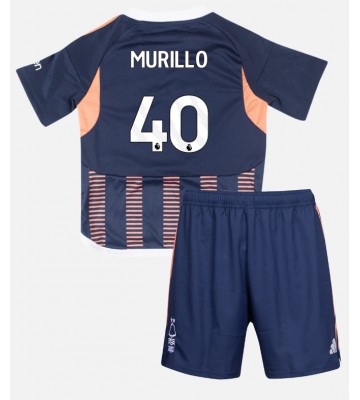 Nottingham Forest Murillo #40 Tredjeställ Barn 2023-24 Kortärmad (+ Korta byxor)